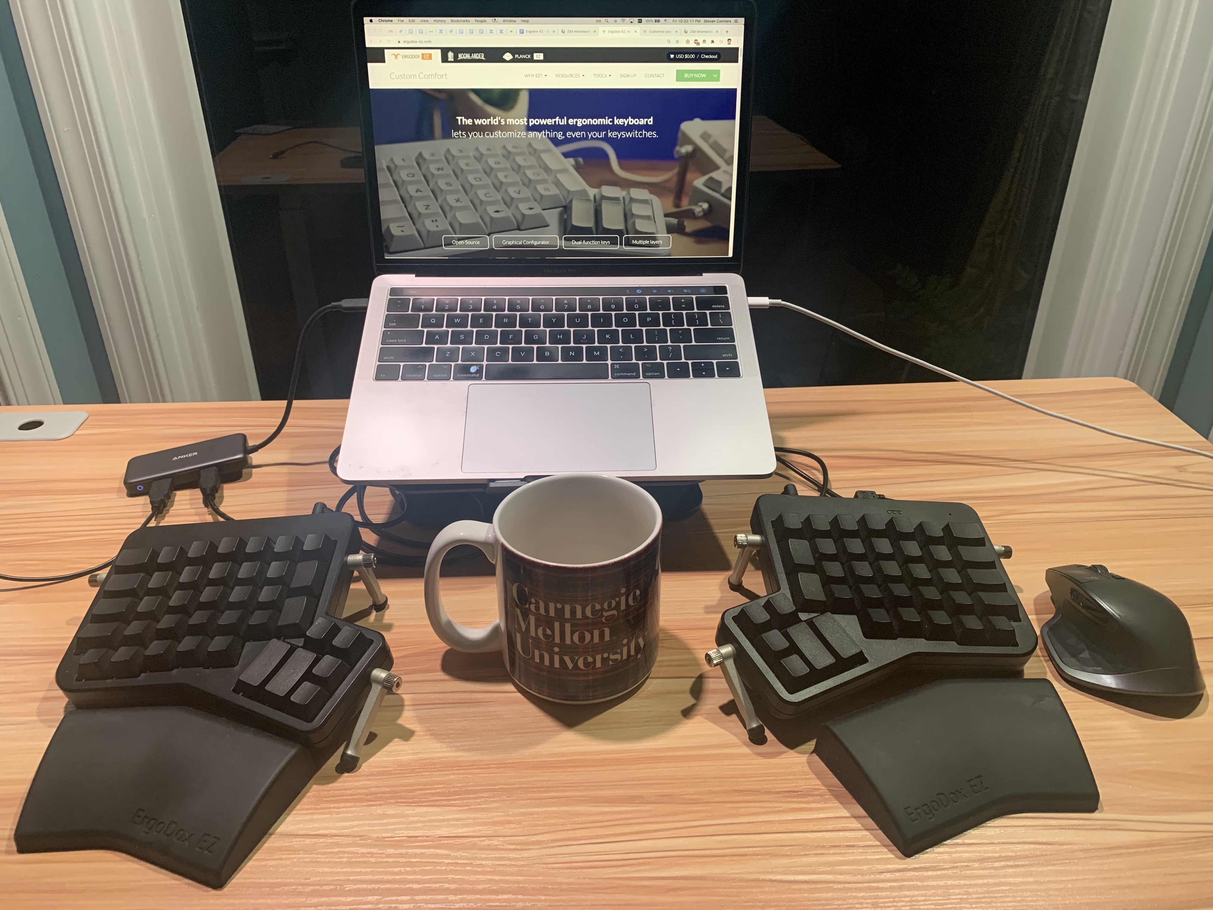 左右別々のセパレート型キーボード、Ergodox EZについて #Keyboard - Qiita