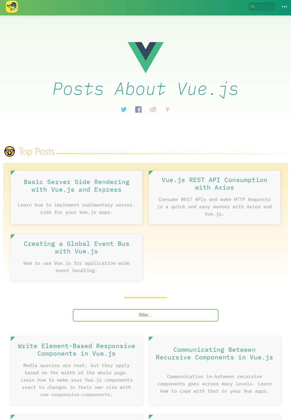 Posts About Vue js ← Alligator io.png
