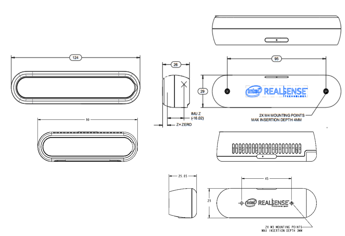 Intel Realsense D455 発表 ～D435とD455をスペック比較する