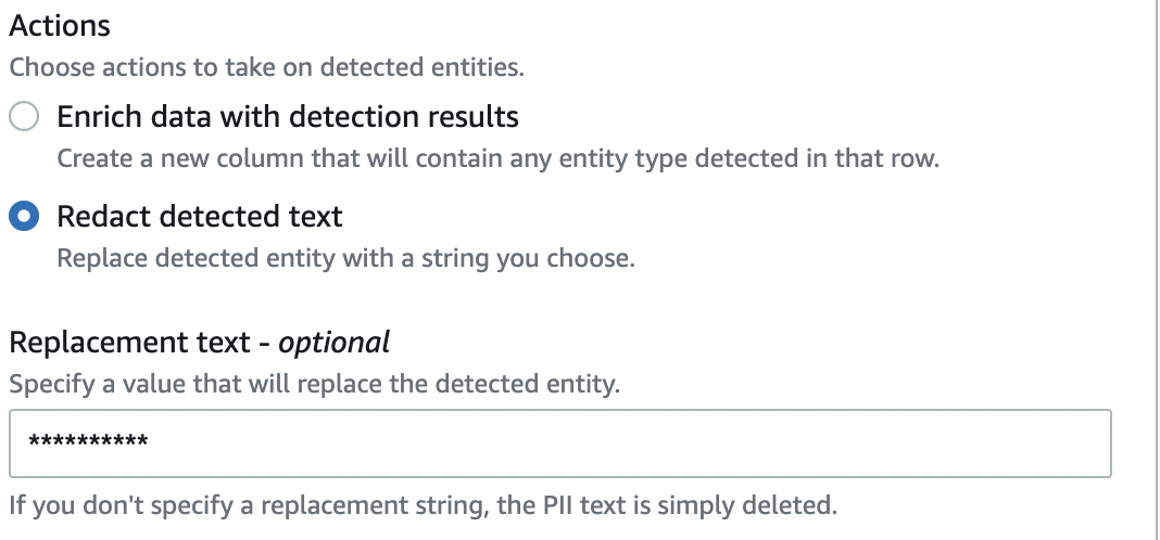 AWS Glue Studioで機密データ （PII）検出と処理を試す #AWS - Qiita