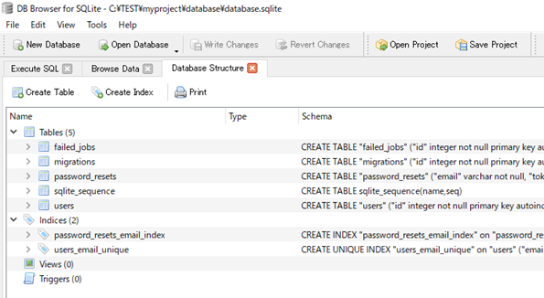 Windowsでのlaravel Sqlite3開発環境を構築する Qiita